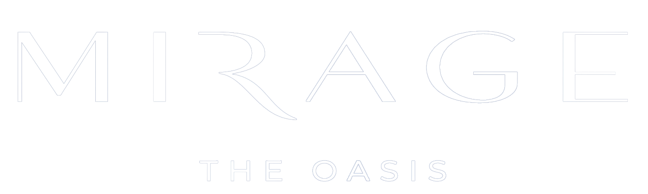 Oasis by Emaar written in english and arabic lettering
